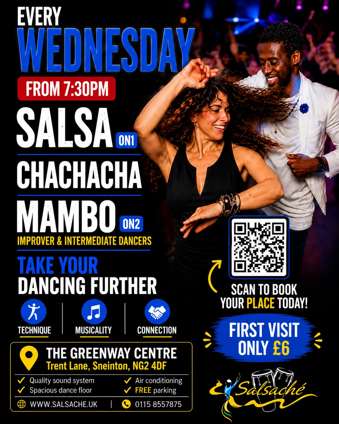 salsa dancing Nottingham