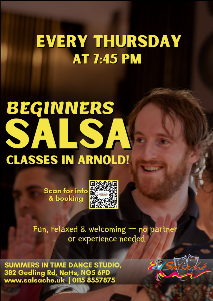 Beginners & Improvers Salsa | Start From Scratch | Every Thursday (Arnold) flyer