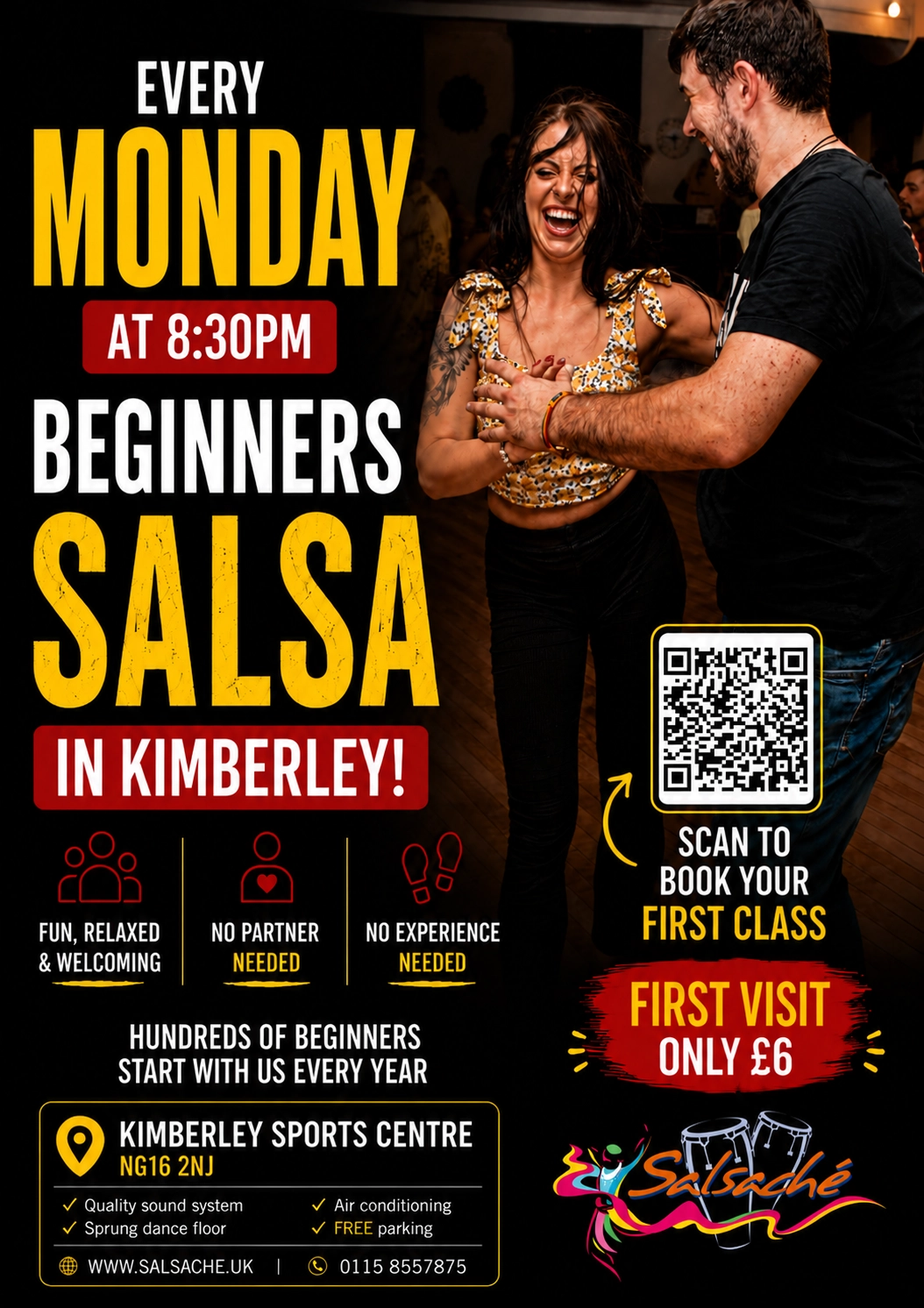 salsa dancing Nottingham